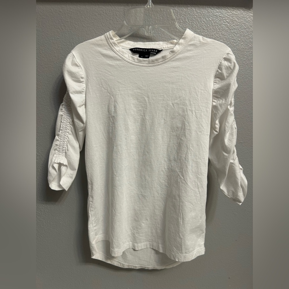Veronica Beard Waldorf White Tee